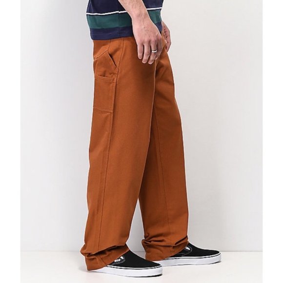 Empyre Vault Carpenter Mocha Brown Pant Jeans - Picture 5 of 13